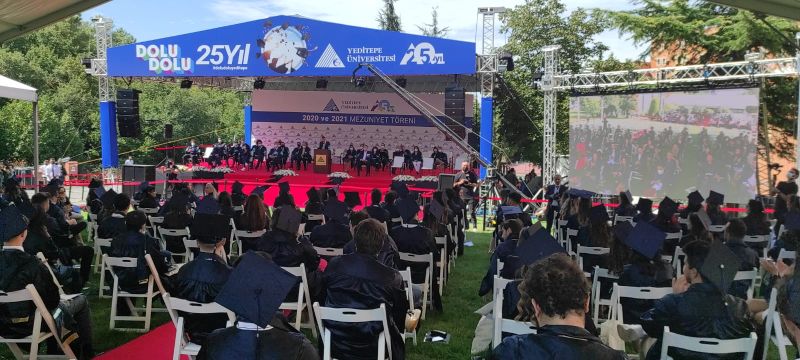 Yeditepe Üniversitesi Mezuniyet Töreni 2020 ve 2021